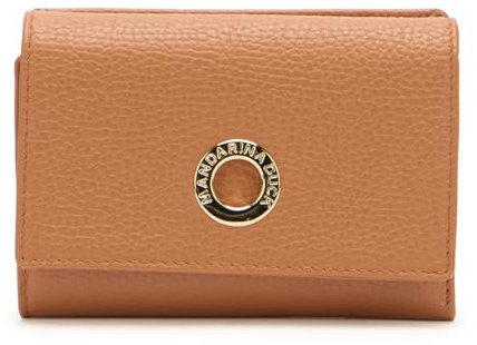 Mandarina Duck Mellow Leather Wallet, Reisezubehör Damen-Geldbörse, Einheitsgröße, Pecan Nut, Einheitsgröße