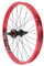 KHE Prism BMX Rear Wheel 20 Red Anodized 14mm Axle 16T Freewheel Sprocket 38mm Rim Width