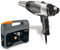 Steinel Pistola de Aire Caliente Hg 2520 E en Maletín, Pistola de Aire Caliente Profesional, Cable de 3 m, Pantalla LCD, 700°C, 500 l/min, 2300 W