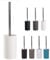 KW Pure Porcelain Toilet Brush and Holder (White)