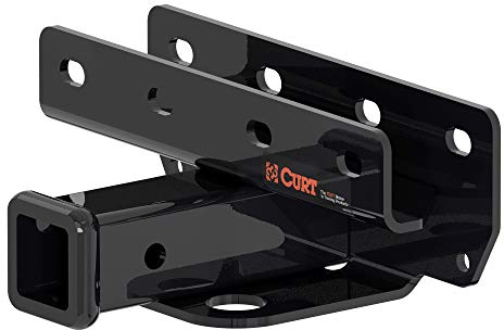 CURT 13392 Klasse 3 Anhängerkupplung, 5,1 cm Empfänger, kompatibel mit Select Jeep Wrangler JL, Schwarz
