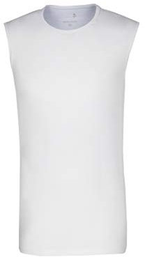 Seidensticker Herren Mens Shaped Pullover Tshirts Polos Unterhemd, Weiß(242492), XXL EU