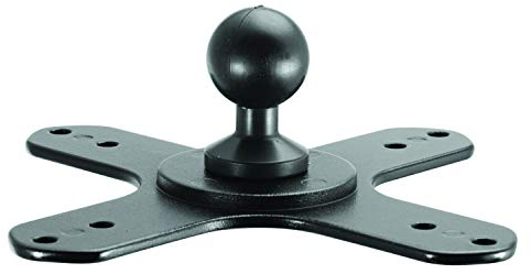 iBolt iBOLT Metal VESA 75 / VESA 100 to 25mm Ball / 1-inch Adapter- Mounts VESA Compatible Monitors/TV's/Displays to a 25mm / 1 inch industry standard Mount
