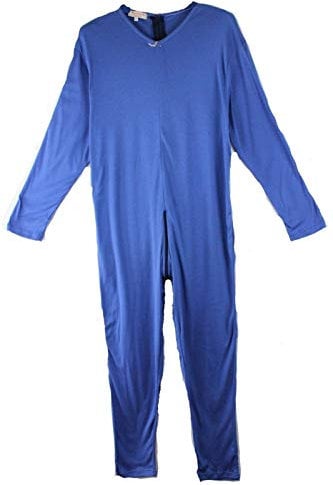 IUPITER Pigiama Intero Sanitario per DEGENTI con Zip 100% Cotone Manica Lunga (5-XL)