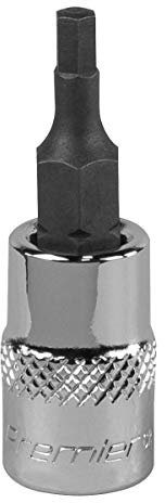 Sealey 3mm 1/4Sq Drive Hex Socket Bit - SBH001