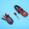 HT206D Pince Amperemetrique DC/AC, Pince Ampèremétrique Numérique, AC/DC Tension Courant Résistance Capacité Fréquence Diode Test Courant Alternatif, Résistance, Continuité; Diodes Test