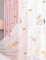 Lactraum Gardine Kinderzimmer Mädchen Prinzessin Bestickt Einhorn Regenbogen Wolke Krone Voile mit Kräuselband 145 x 245 cm (BxH)