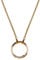 Guran Stainless Steel Loop Anti-Lost Chain for Sunglasses Eyeglass Necklace Holder Ring Holder, Gold, Large