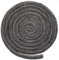 DAZZLEEX Cuerda de sellado ignífuga de alta temperatura, cuerda de sellado de chimenea, fibra de vidrio, negra, quemador de leña, 20 mm
