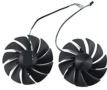 REMSEY 8 7mm GA92S2U RTX3060 Ti RTX3060 Ti GPU Cooler Compatible for Le Jeu Zotac RTX 3060 3050 Ventilateur De Refroidissement des Cartes Graphiques À Double Bord Kindly (Color : 2pcs)