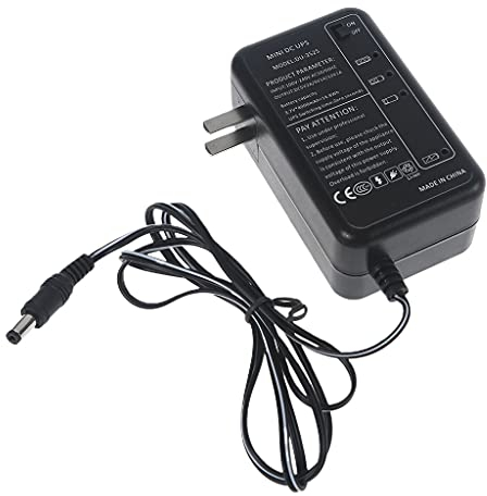 FENOHREFE Wiederaufladbares 4000 mAh 5 V 9 V 12 V USV ununterbrochenes Backup-Netzteil 5,5 x 2,1 mm Ausgang für WiFi-Router LED CCTV-Kamera FENOHREFE