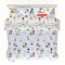 Franco Collectibles Peanuts Bettwäsche-Set mit Mehreren Charakteren, superweiches Bettdecken- und Bettlaken-Set mit Kissenbezug, Kingsize, 100% offizielles Lizenzprodukt, 7-teilig