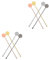 TOPBATHY 8 Stk Rührstäbchen Cocktailrührer für Getränke Kaffee Rührer kaffeerührer coffee stirrer Barzubehör Getränkemixer für Cocktails Haushalt Rührgerät Lieferungen Wiederverwendbar