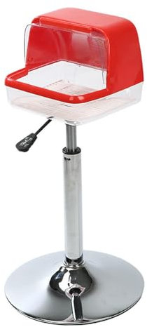 harayaa Gym Chalk Stand Gymnastics Chalk Holder Chalk Box Weightlifting Chalk Bucket Holder for Weightlifting, Red