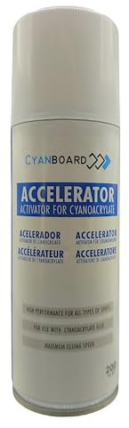 Cyanboard, Activador de Cianoacrilato, 200ml.