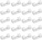 Kabel-Clips, selbstklebende Kabelmanagement-Clips, Set mit 20 Stück für die Kabelführung ohne Bohren | Organisation von Desktop-Kabeln, USB-Kabel, Ethernet-Kabel, Kabel, Tast-Kabel