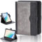 Custodia Compatibile per Archos SPAC T110 FHD 4G ULTRA Tablet Cover Custodia Case Rotazione a 360 gradi Angeli Multi-Viewing Custodia in pelle PU Stand Folio Nero