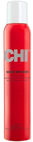 CHI Shine Infusion Hair Shine Spray, verleiht Glanz, reduziert Frizz & Spliss für alle Haartypen, sulfat- & parabenfrei, 150 ml
