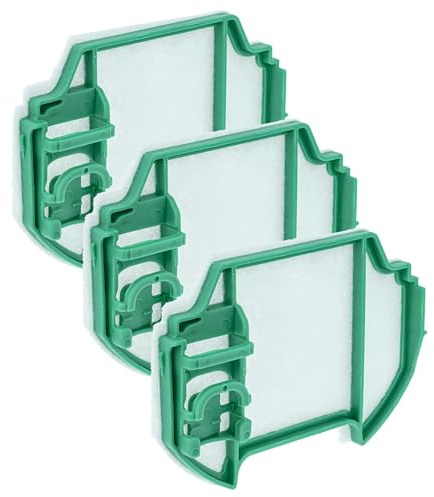 vhbw 3x Motorschutz-Filter kompatibel mit Vorwerk Kobold VK7 Staubsauger