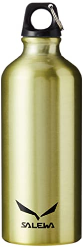 SALEWA Traveller Alu Borraccia in Alluminio, Unisex Adulto, Yellow, Taglia Unica
