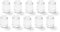 LEGO City - 10 transparent klare runde Steine mit 1x1 Noppen