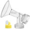 Maymom One-Piece Coppa per il seno w/valvola, membrana per Medela_tiralatte; Sostituire Medela_ PersonalFit Coppa per il seno, connettore, valvola/membra di Maymom (17mm)