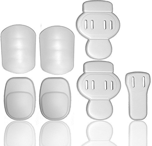 Full Force American Football Schoner 7 Piece Padset Gr. junior, weiß, one Size
