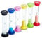 Comsmart Sand Timer 6 Colors Hourglass Sandglass Sand Clock Timer 30sec / 1min / 2mins / 3mins / 5mins / 10mins (Pack of 6)