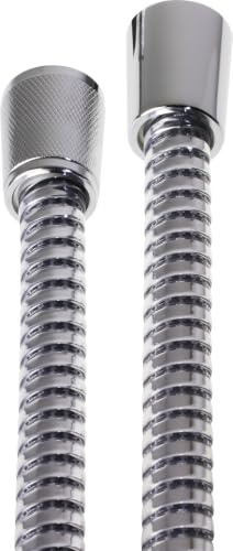 HANSA Duschschlauch für Brause | Spiral Brauseschlauch |175 cm | Chrom | bewährte Spiral-Haptik | universell geeignet für Handbrausen und Armaturen |flexibel | langlebig |knickfest