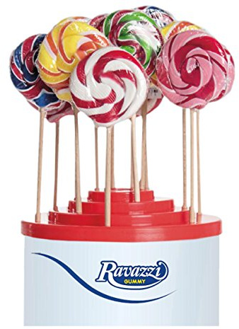 Ravazzi Spa Lecca Lecca Rainbow Arcobaleno -50 Pezzi Da 25 Gr