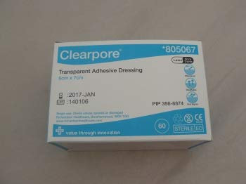 CLEARPORE ADH DRSG (Adhesive Dressing) - 6X7CM
