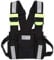 Universal Radio Brust, TYT Radio Tactical Harness Front Pack Weste Brusttasche Tasche für Walkie Talkie mit gelben reflektierenden für Funksprechgerät Walkie Talkie (Rescue Essentials)