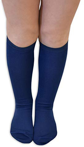 PETTI Artigiani Italiani 6 Paia di Calzini Cotone Calze, Mix Celeste Lungo, 12 Anni Unisex-Bambini