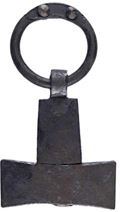 Ulfberth - Geschmiedeter Thorshammer aus Stahl - Schmuck Anhänger