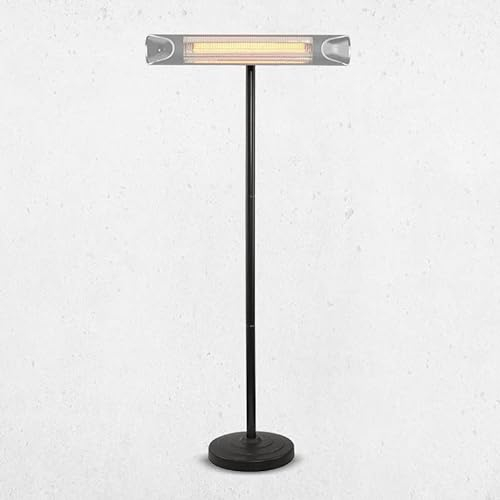 LIVINGTON Instant Heater Standhalterung – Ständer passend Instant Heater Infrarotheizung Heizstrahler ohne Wandmontage verwenden