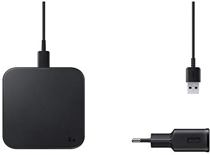 Samsung EP-P1300T Wireless Charger Pad con Adattatore di Ricarica, Black