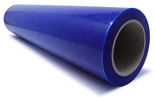 gws PE Schutzfolie | Glasschutzfolie leicht klebende | Oberflächenschutzfolie rutschfest | Malerschutzfolie Premium Qualität (100 m x 1000 mm, blau)