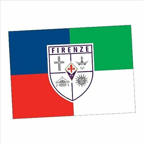 official product Fiorentina Viola Firenze Bandiera Edizione Limitata 4 quartieri (50X70 CM)