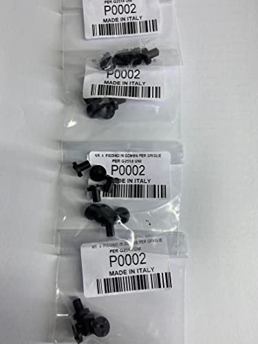 KIT 20 GOMMINI DI RICAMBIO PER VARI MODELLI DI GRIGLIE PIANI COTTURA E CUCINE A GAS (no originali adattabili a varie marche)