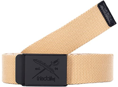 IRIEDAILY Textilgürtel Flag Rubber Belt, Größe:ONESIZE, Farben:503-sand