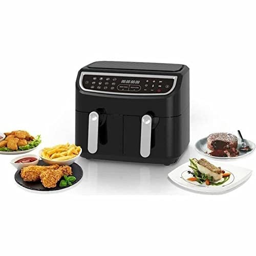 FAGOR FG906 - Friteuse éléctrique Air Fryer Double Cuve 4,5L - 1600W - 12 programmes - Timer 60min - 50 a 200°C - Smart Finis