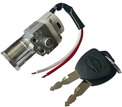 ihreesy Electric Scooter Lock,Aluminum Cycling Electrombile Battery Box Lock Battery Cylinder Lock Mini Lock with 2 Keys