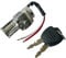 ihreesy Electric Scooter Lock,Aluminum Cycling Electrombile Battery Box Lock Battery Cylinder Lock Mini Lock with 2 Keys