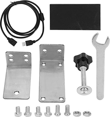 Septpenta USB Handbremshalterung, An USB Angeschlossen, Kann Verwendet Werden, Aus Metallmaterial, Langlebig und Zuverlässig, Zugfest und Abriebfest, Geeignet für G27 G25 G29 T500 T300
