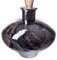 Amelia Art Glass Oval Reed Diffuser Black & Grey (Black Marble Effect)
