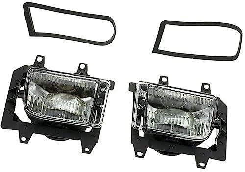 WOZIES Nebelscheinwerfer auto Nebelscheinwerfer Stoßstangenscheinwerfer DRL Nebelscheinwerfer 63171385945/63171385946 Nebelscheinwerfer Für BMW E30 318I 325I 325E