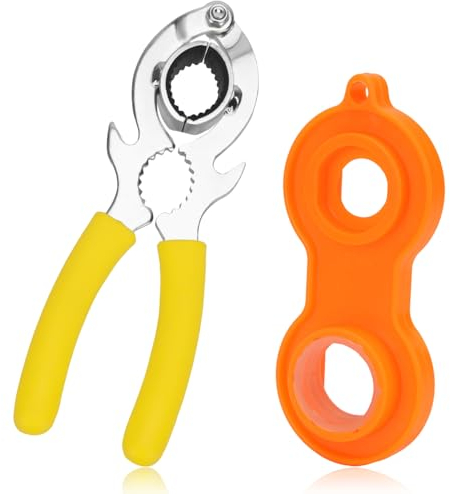 PEUTIER Faucet Aerator Disassembly Wrench Kit, Faucet Aerator Removal Wrench Faucet Aerator Tool Cleaning Tool Installing Faucet Tool