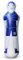 SUNSHINEMALL Aufblasbare Fußball Dummy Torwart Luft Mannequin Freistoß Verteidiger Wand Fußball Praxis Tumbler für Dribbling Wand Passing Drills (Blau)