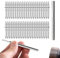 Clavos sin costura de doble punta,Clavos sin costura para madera - Clavos de doble cabeza que no dejan marcas Clavos de 2 caras | 100X clavos de acero clavos de tornillo invisibles clavos especiales i
