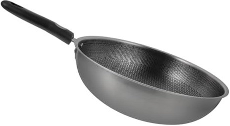 Ciieeo Juego de Utensilios de Cocina Sartén Antiadherente Sartén para Filetes Acero Inoxidable Baquelita Cocina Fácil Compartir